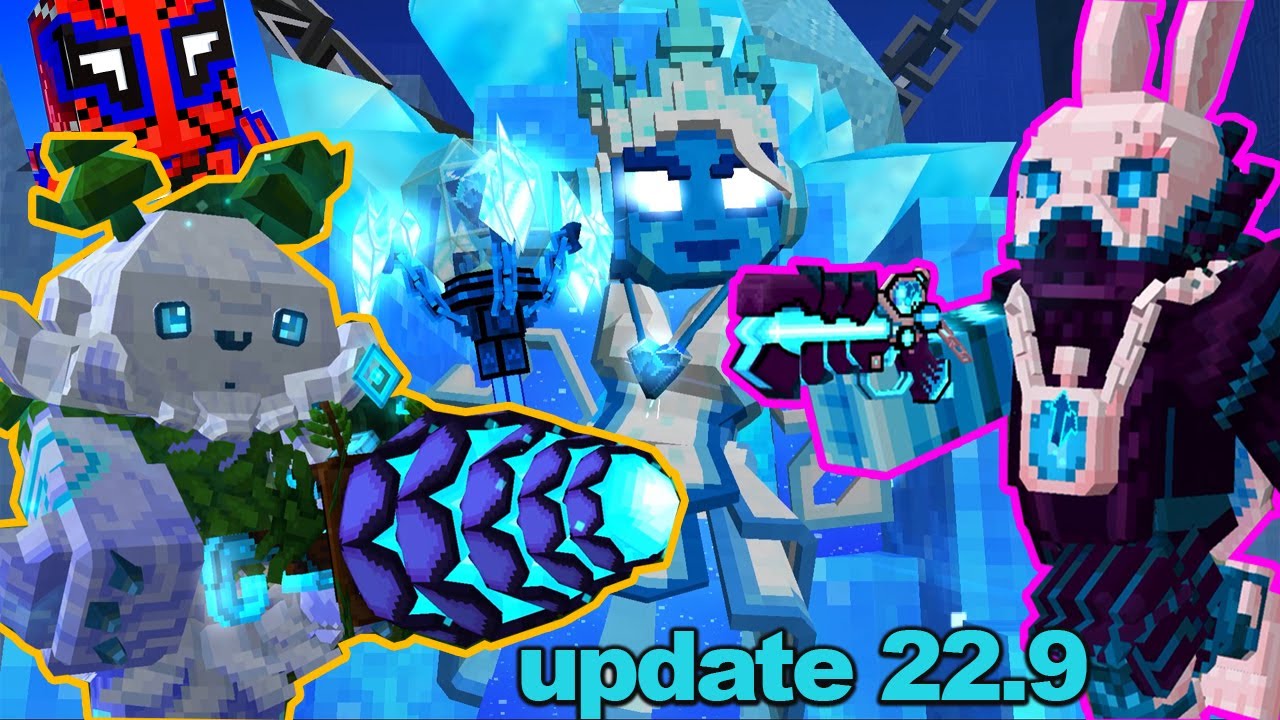 Pixel Gun 3D - Update 22.9 - Winter Wonderland Season, Big Christmas Rescue Lottery, Snow Queen Set