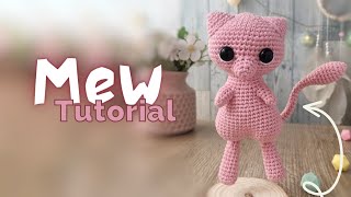 Amigurumi Tutorial  Mew Pokemon