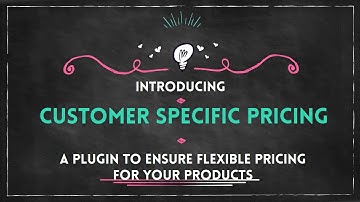 WISDM Customer Specific Pricing - WooCommerce Dynamic Pricing Plugin