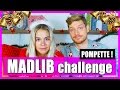 Madlib challenge pompette  po et marina