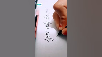 How to write in cursive |Cursive writing |Writing quotes| Inspirational quotes|Handwriting |shorts