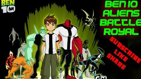 Wr3d Ben 10 Aliens Battle Royal