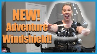 CanAm Ryker Adventure Windshield! | Unboxing, Install, and First Impression