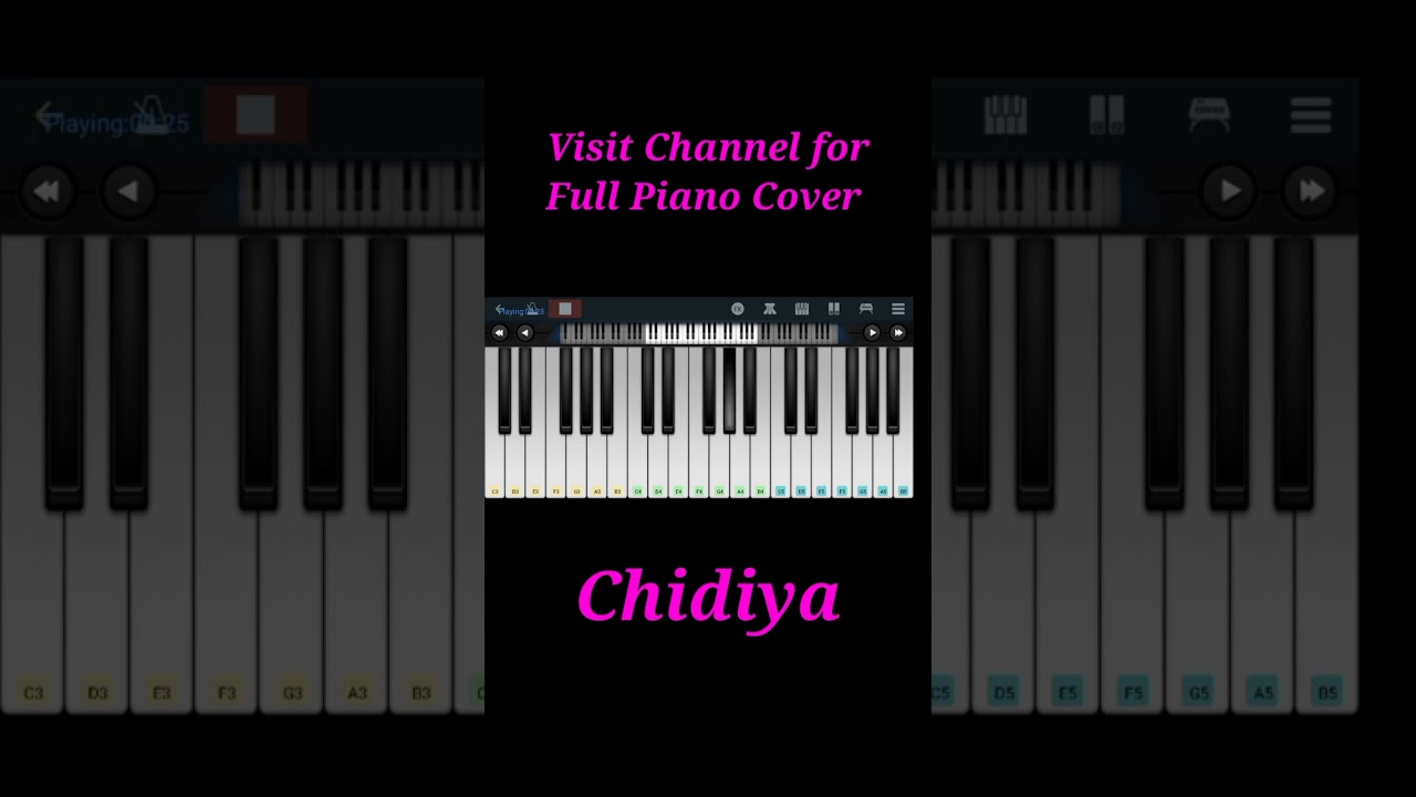 Chidiya Piano Cover Part-2 
