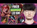 FAKER LITERALLY GOD MODE WITH LEE SIN! - T1 Faker Plays Lee Sin JUNGLE vs Viego! | Season 2022