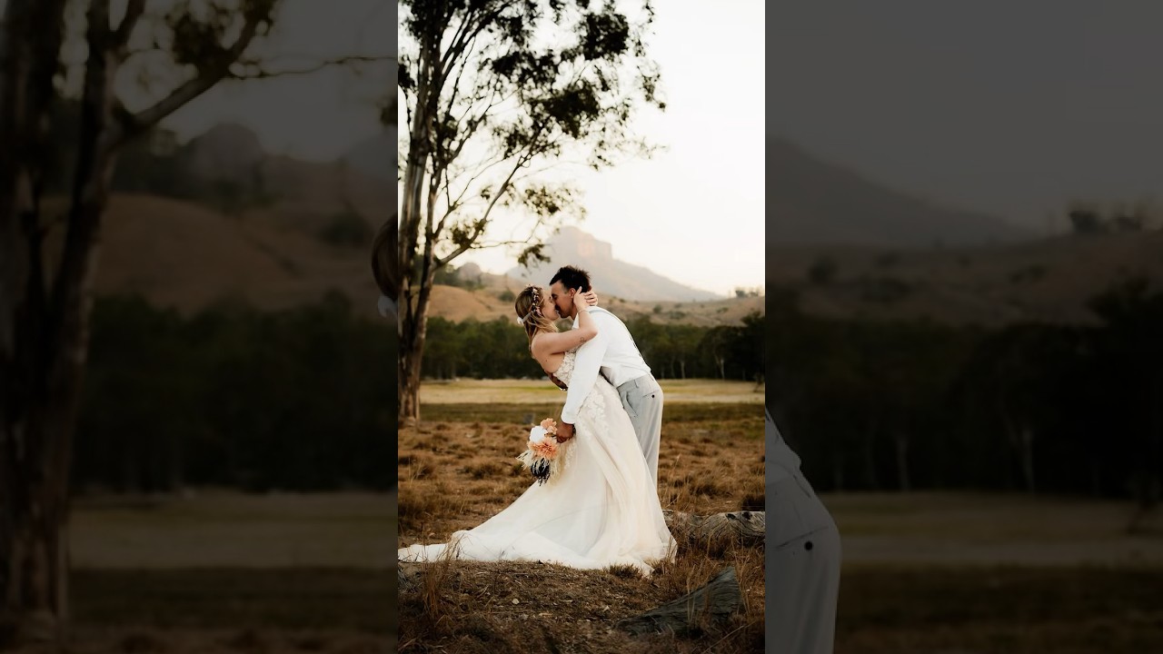 Photographing an elopement in the mountains 