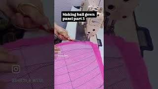 #ballgown#babygown#babybollgown#ballgownmaking #panelcutting #panelwiring #panelgown#5yearsbabygown