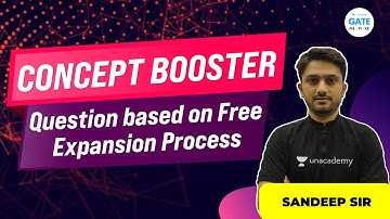 Question-based on Free Expansion Process | GATE Mechanical 2022 | Concept Booster | BySandeep Sir