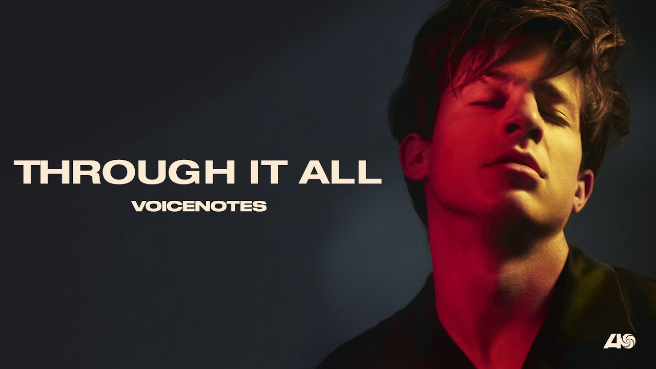 Charlie Puth   Through It All Official Audio