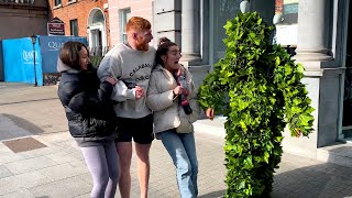 Crazy Screams Crazy Reactions. Bushman Prank