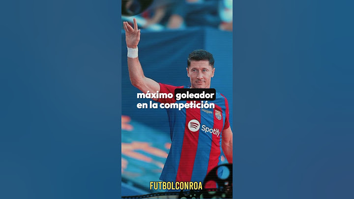 El jugador con más goles en lo que va de la #championsleague #robertlewandowski #futbol #campeon