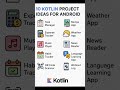 🚀 Kotlin Project Ideas for 2025 | Part 2 | Build Android Apps with Kotlin