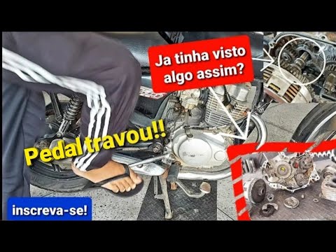 Moto com pedal