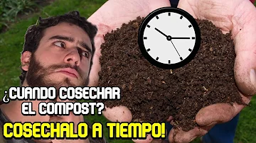 ¿Cuánto tarda el compost en convertirse en tierra?