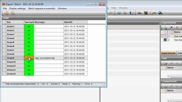 Import and assemble spa sequencer trace files (BioNumerics 6)