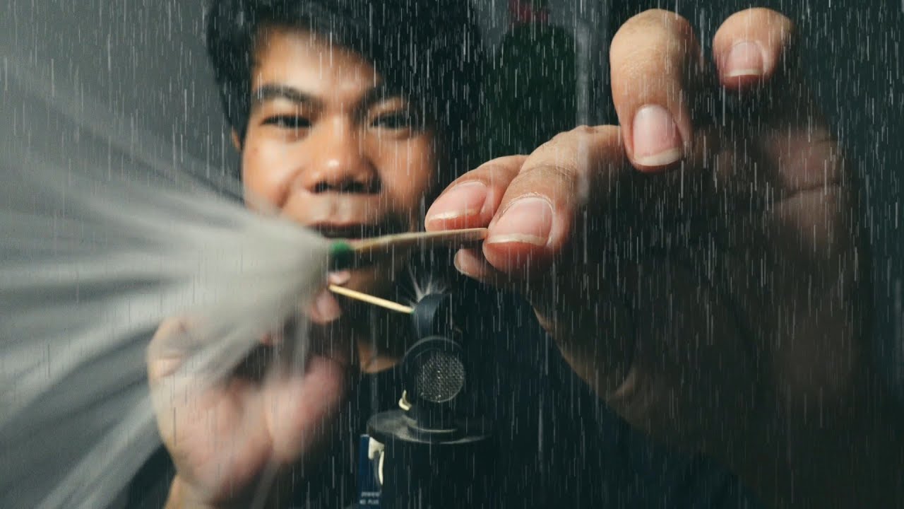 ASMR Thai 🌧️ Ear Cleaning แคะหูหน้าฝน