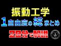 10. 1自由度の振動の総まとめ