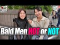 Would you date a bald man? - Japanese Interview