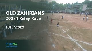 Old Zahirians 200X4 Relay Race Final - Drone Full Video