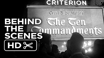 The Ten Commandments Behind the Scenes - The Premiere (1956) Charlton Heston Movie HD
