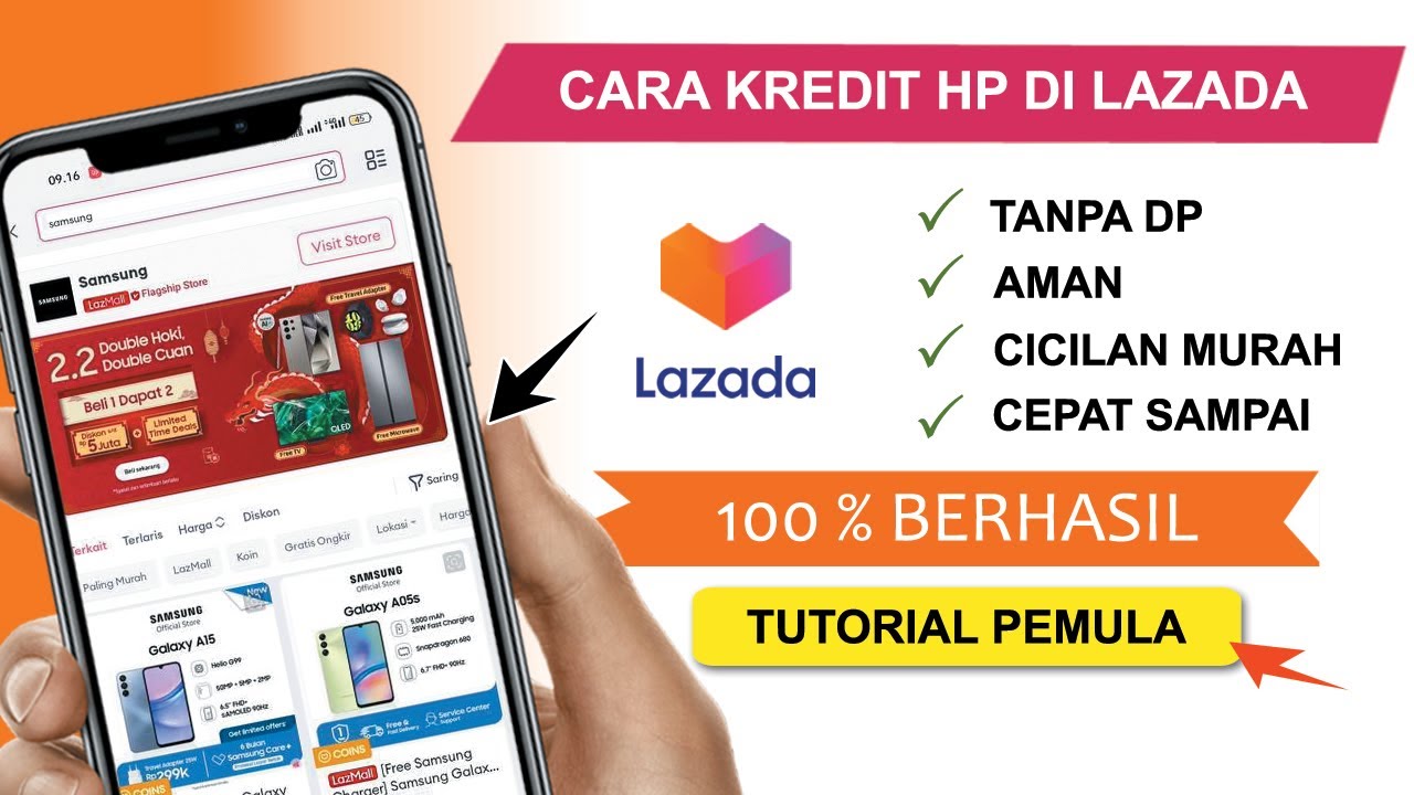 ✅ Cara KREDIT HP di Lazada Terbaru , Bayar Bisa Nyicil 😊