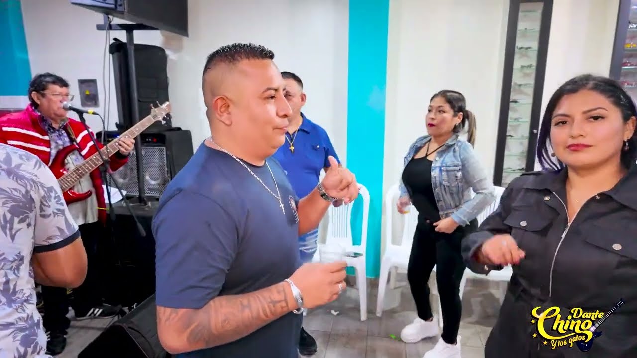 TODO CAMBIO...CHINO DANTE Y LOS GATOS en 4K - FELIZ CUMPLEAÑOS JULIO DE LA CRUZ 2024