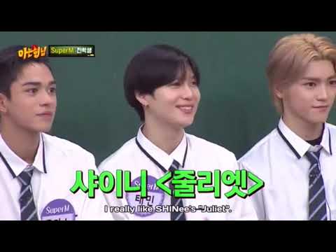 Heechul, mark, Taemin age difference ~ knowing bros | nct, Shinee, super junior