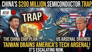 China's $200 Million SEMICONDUCTOR Trap: How Taiwan Is Draining America's Tech Arsenal