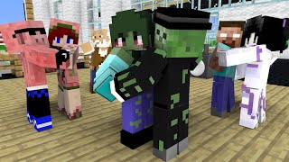 MONSTER SCHOOL : HOMELESS ZOMBIE BOY BECOMES A STAR - MINECRAFT ANIMATION