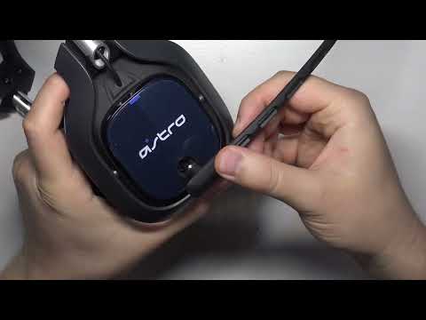 How to Plug & Unplug Microphone on Astro Gaming A40 Headset