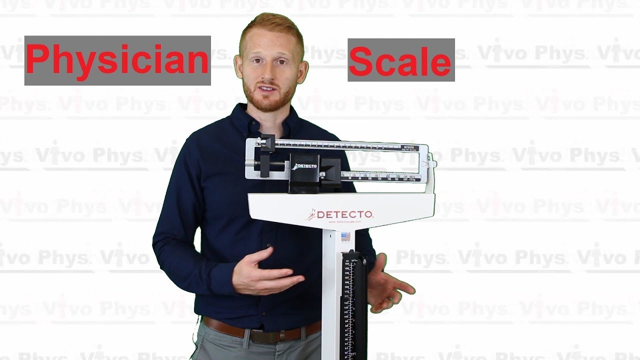 Detecto Physician Scale Demonstration 