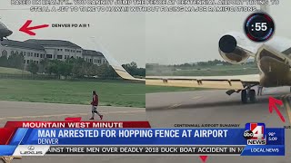 Man arrested for hopping airport fence, trying to board jet: 'Life is not a video game' screenshot 2