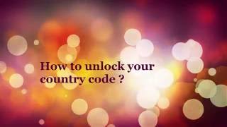 How to Unlock Country Code of your Mobile Phone when you change country screenshot 3