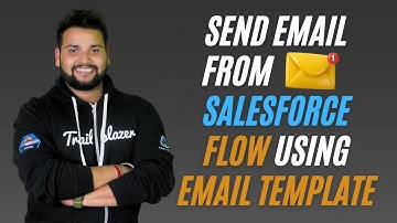 Send Email from Salesforce Flow using Email Template with Send Email Action | Salesforce Geek