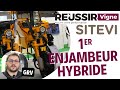 Le tracteur enjambeur hybride evo dr de grv