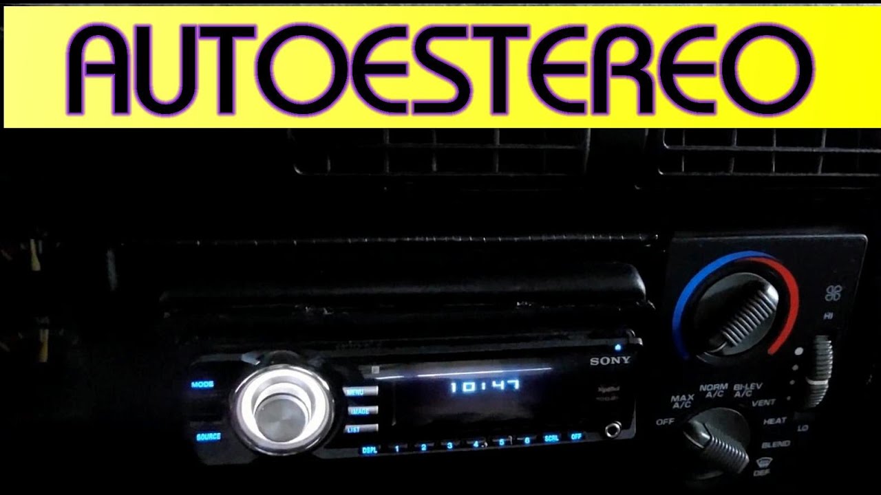 Instalacion de autoestereo (cables y diagrama) muy detallado - YouTube