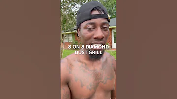 8 ON 8 DIAMOND DUST GRILL FROM FastLaneD Diamondjewellery Diamond Grillz Jewelry 