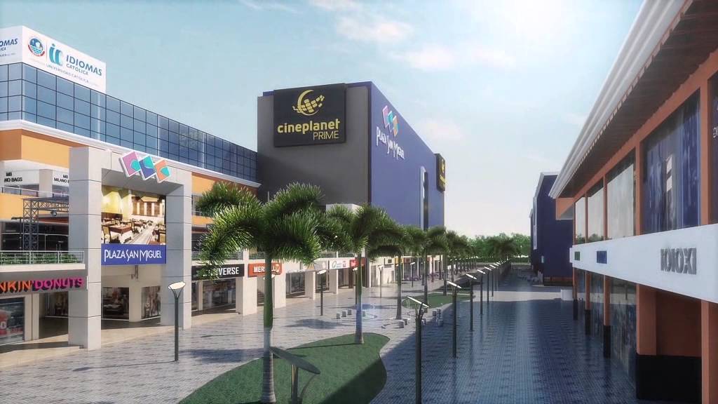 Video 3d remodelación de centro comercial