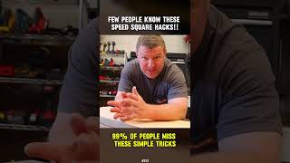 Few People Know These SPEED SQUARE Hacks 🔥 (Woodworking Tips & DIY Tricks)