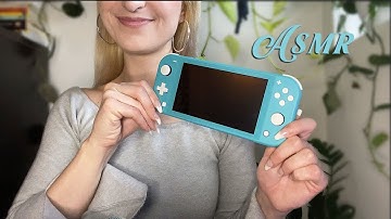 ASMR Controller Sounds & Tapping (Nintendo Gameboy, DS, Switch Lite) / No Talking