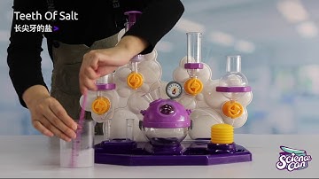 120470 | Teeth Of Salt - Bubble Science Experiment Super Lab by Science can