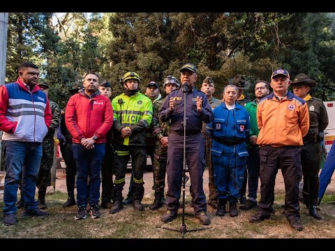 Primer balance 24 de enero, control de incendio en Cerros Orientales