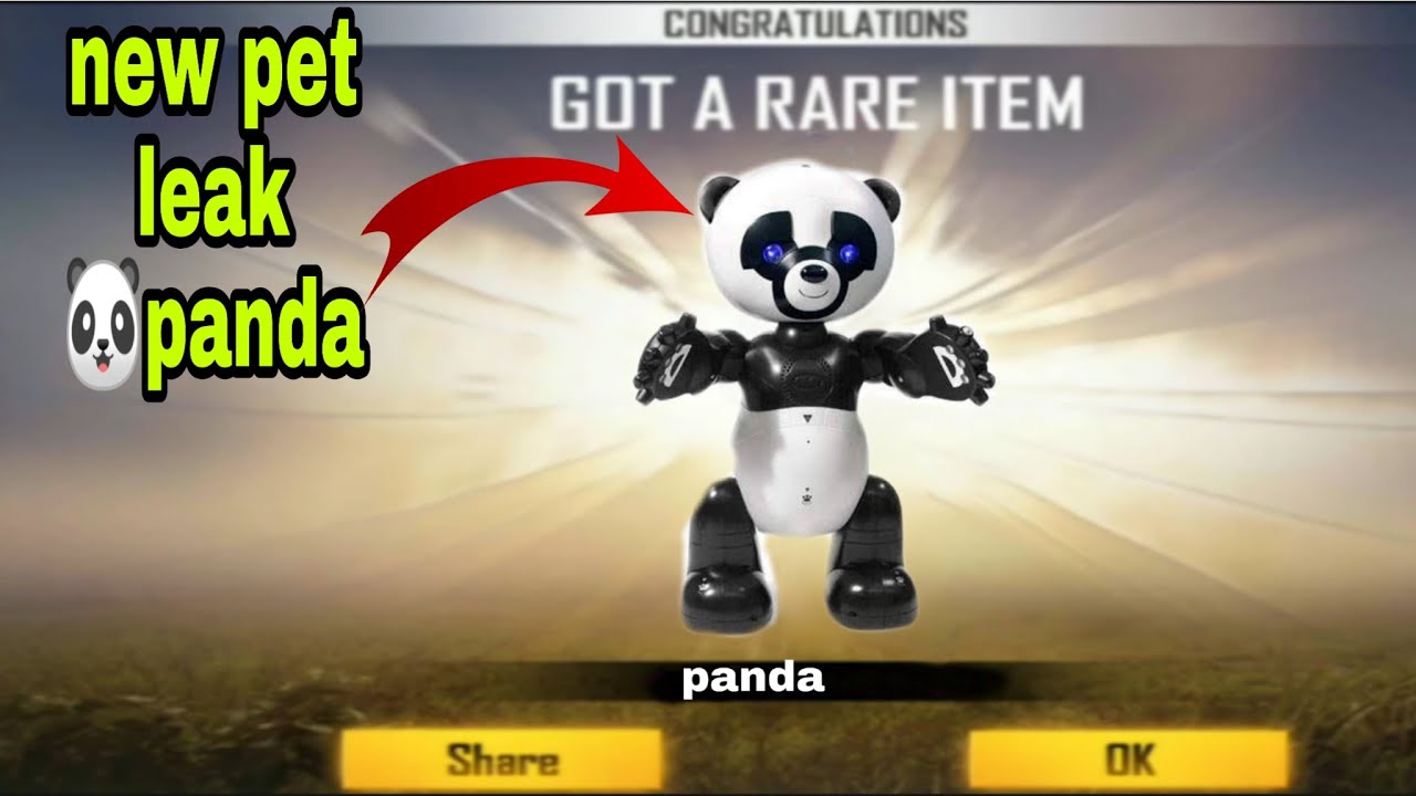 Free fire new pet panda🐼 //full details coming event ...