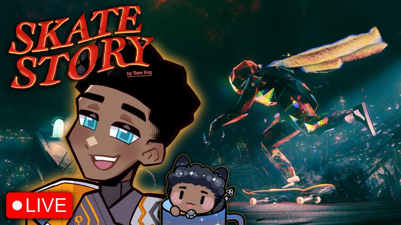 [VTUBER] ✦ Born with Glass Bones and Paper Skin (╥_╥) ✦ | Skate Story ⚡