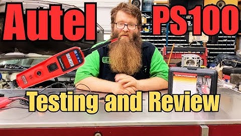 Autel PS100 Automotive Electrical Tool Testing and Review