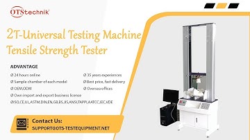 Tensile machine 2T-replacing fixture operation video