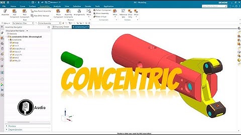 How to Use Concentric Constraint in NX Assembly (Easy Guide) | Cad2liv