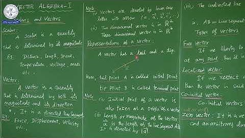 11TH MATHS VECTOR ALGEBRA (EX-8.1) (01)