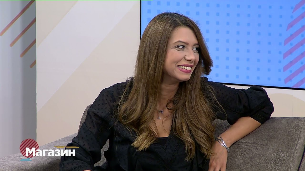 Магазин: Aктерите Емра Куртишова и Мартин Јорданоски и проф. др. Стојан Бајрактаров