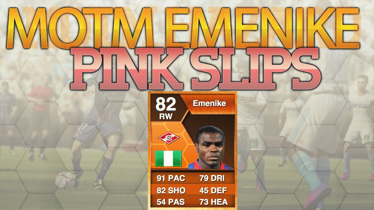 MOTM EMENIKE PINK SLIPS! | FIFA 13 Ultimate Team